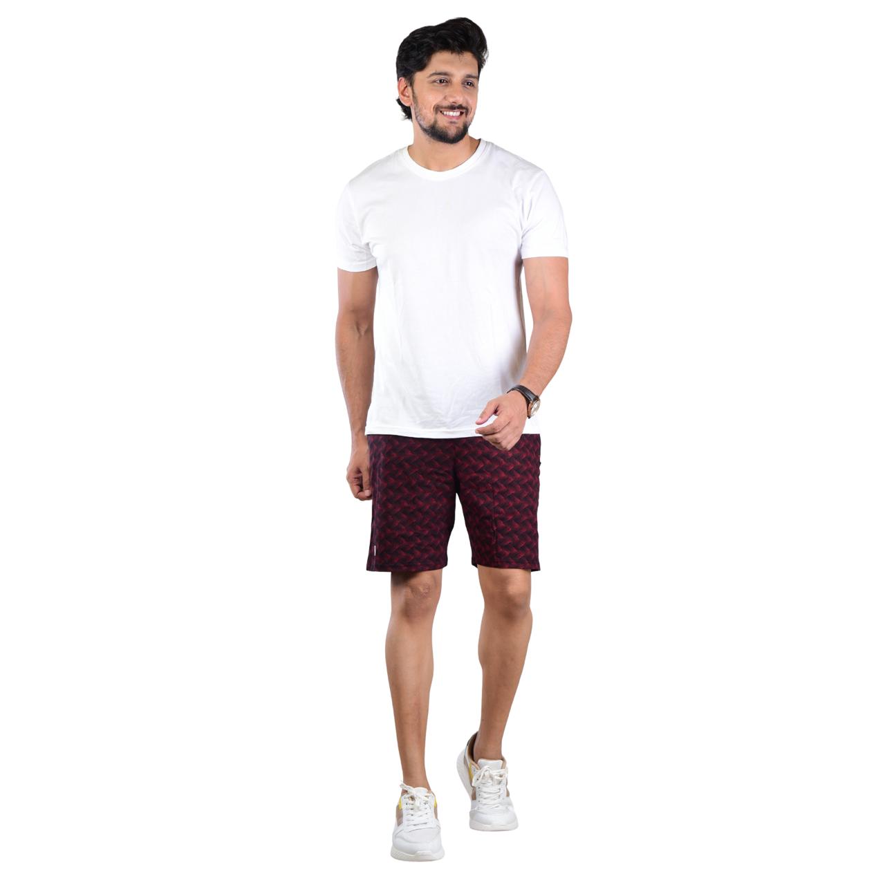 Bermex Men's Premium Casual Printed Shorts – Stylish Comfort for Every Day
