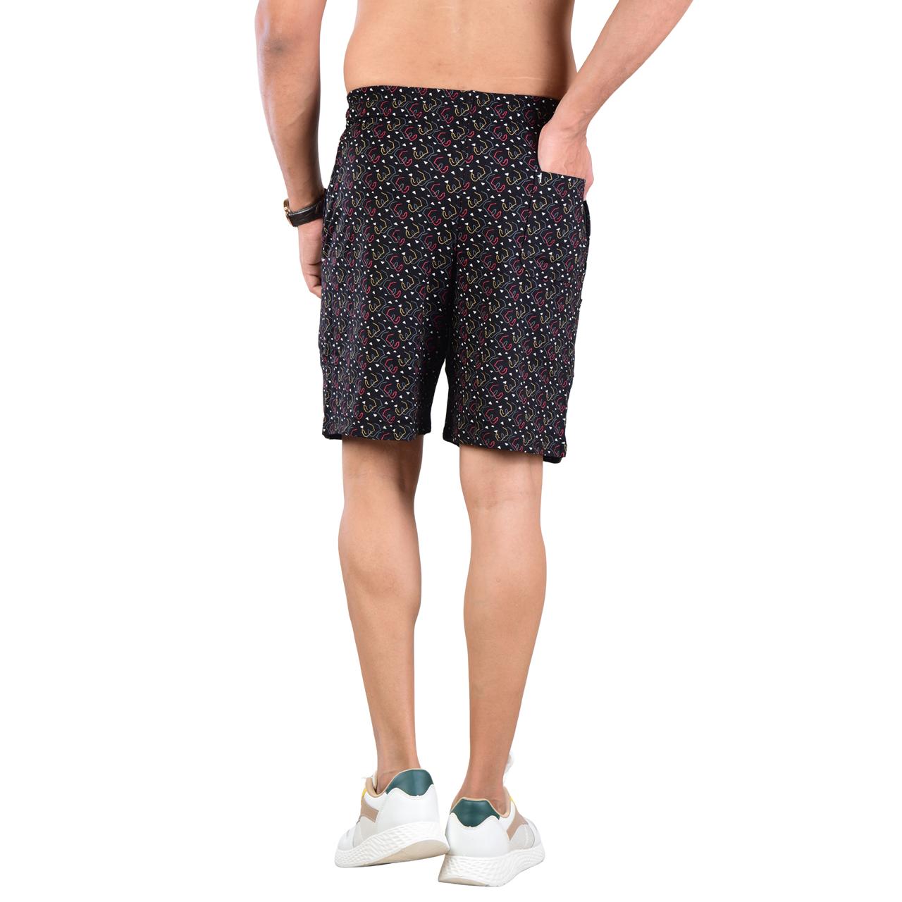 Bermex Men's Premium Casual Printed Shorts – Stylish Comfort for Every Day