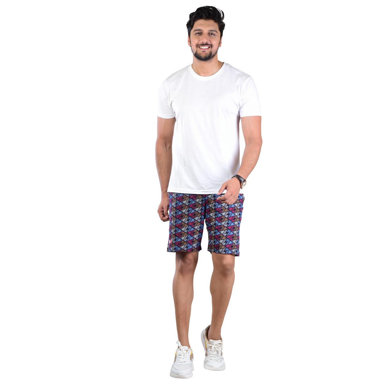 Bermex Men's Premium Casual Printed Shorts – Stylish Comfort for Every Day